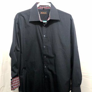 Ben Sherman Men’s Shirt w/ Flip Cuffs Sz L, PEM20